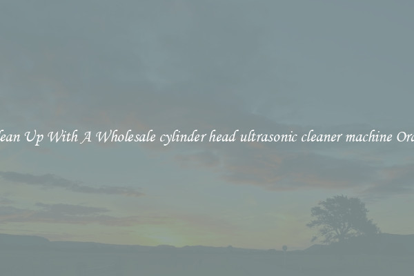Clean Up With A Wholesale cylinder head ultrasonic cleaner machine Order