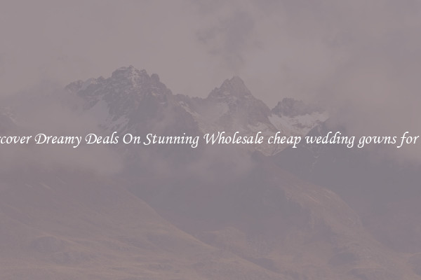 Discover Dreamy Deals On Stunning Wholesale cheap wedding gowns for sale