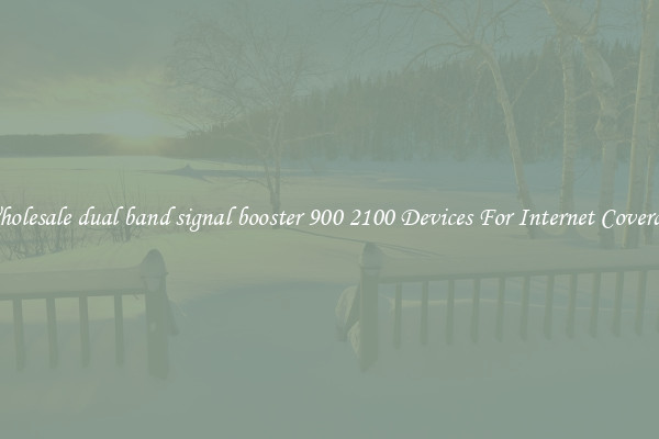 Wholesale dual band signal booster 900 2100 Devices For Internet Coverage