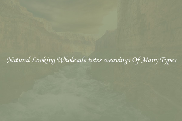 Natural Looking Wholesale totes weavings Of Many Types