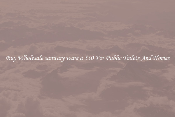 Buy Wholesale sanitary ware a 530 For Public Toilets And Homes