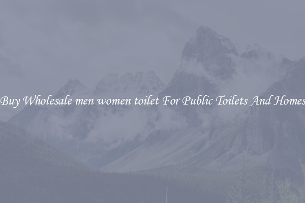 Buy Wholesale men women toilet For Public Toilets And Homes